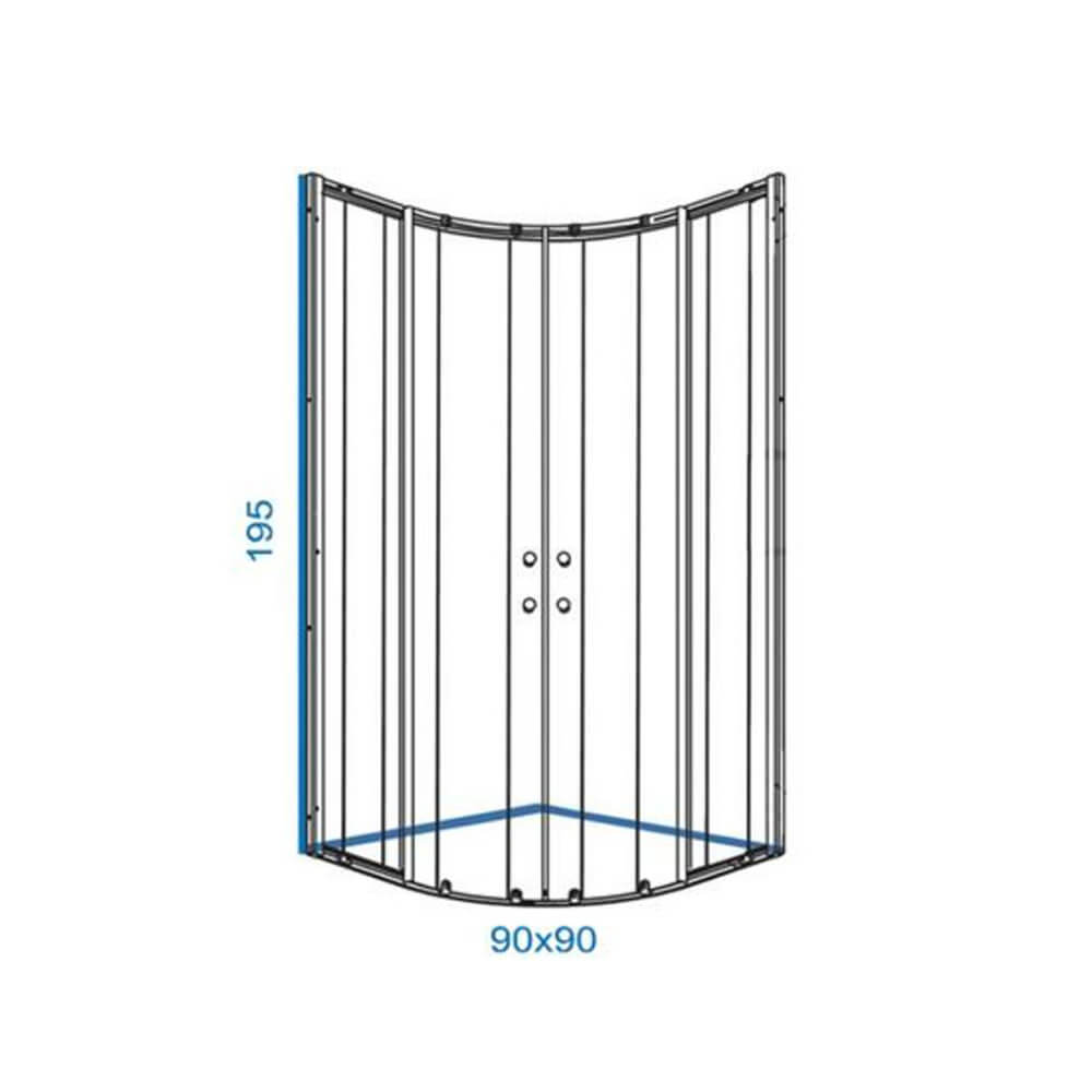 TUS KABINA IDEAL 9022 - Slika 2