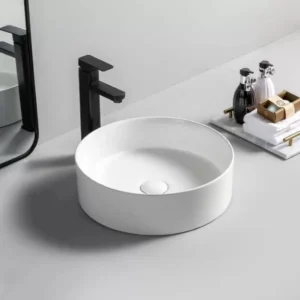 SIMPLE 8 LAVABO MAT BELI
