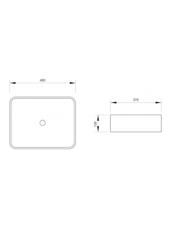 LAVABO 7005 MINOTTI 480*370 - Slika 3