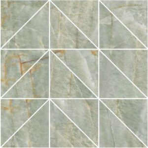 MOZAIK LUSH TRIANGOLI ONICE VERDE